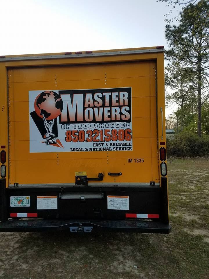 Master Movers of Tallahassee moving truck serving local and long distance piano moves in Tallahassee, FL Master Movers of Tallahassee moving truck serving local and long-distance piano moves in Tallahassee, FL